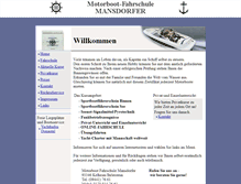 Tablet Screenshot of motorboot-fahrschule.de